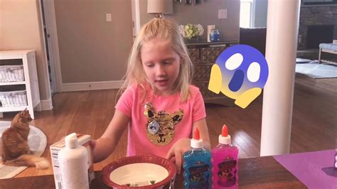 priscilla and maddie - priscilla and maddie making slime.
